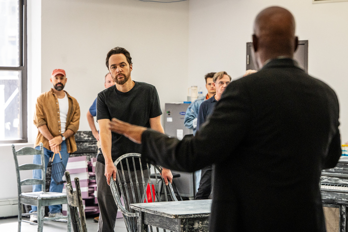 Photos: Jim Parsons and the Cast of OUR TOWN in Rehearsal Image