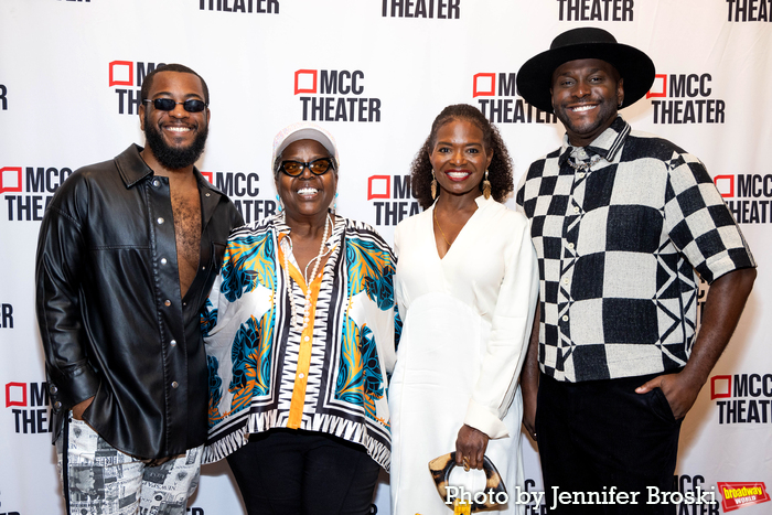 Zhailon Levingston, Lillias White, LaChanze, Douglas Lyons Photo