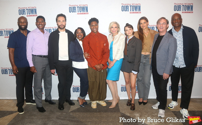 Photos: The Cast of OUR TOWN Meets the Press Image