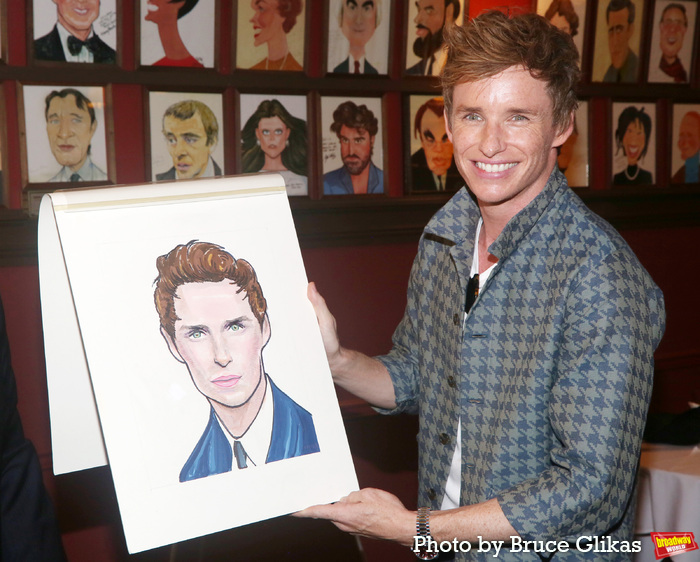 Photos: CABARET Stars Eddie Redmayne & Gayle Rankin Honored with Sardi's Portraits  Image