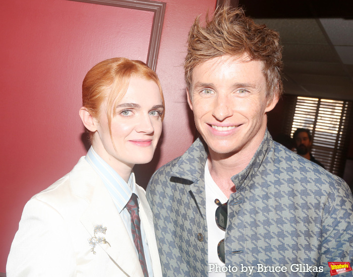 Photos: CABARET Stars Eddie Redmayne & Gayle Rankin Honored with Sardi's Portraits  Image