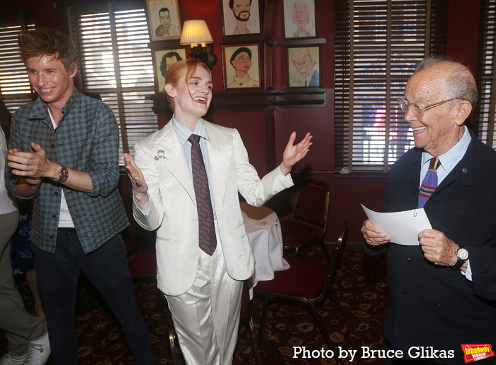 Photos: CABARET Stars Eddie Redmayne & Gayle Rankin Honored with Sardi's Portraits  Image