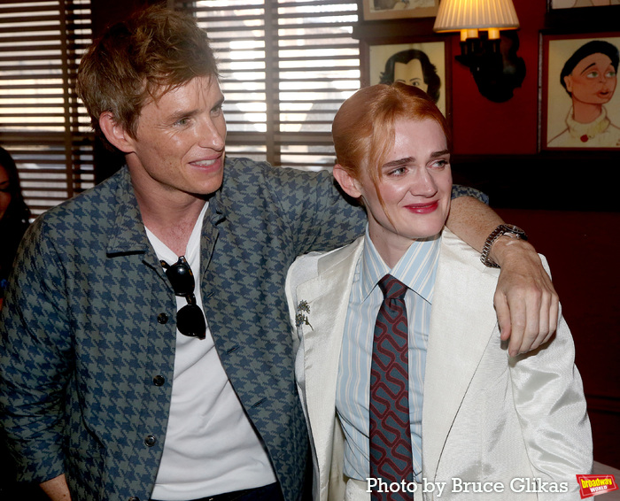 Photos: CABARET Stars Eddie Redmayne & Gayle Rankin Honored with Sardi's Portraits  Image