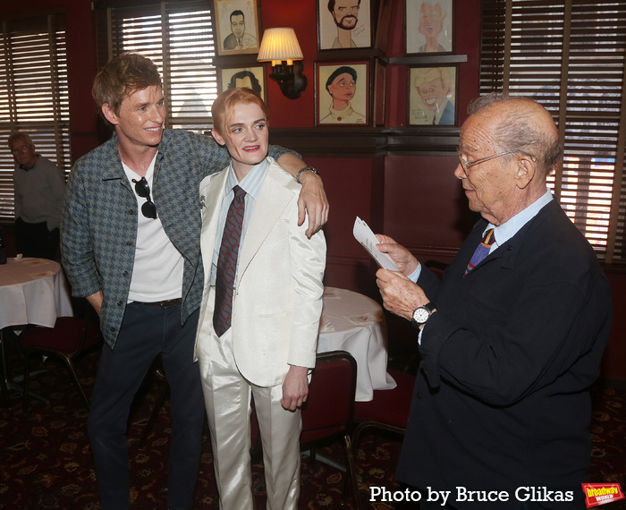 Photos: CABARET Stars Eddie Redmayne & Gayle Rankin Honored with Sardi's Portraits  Image