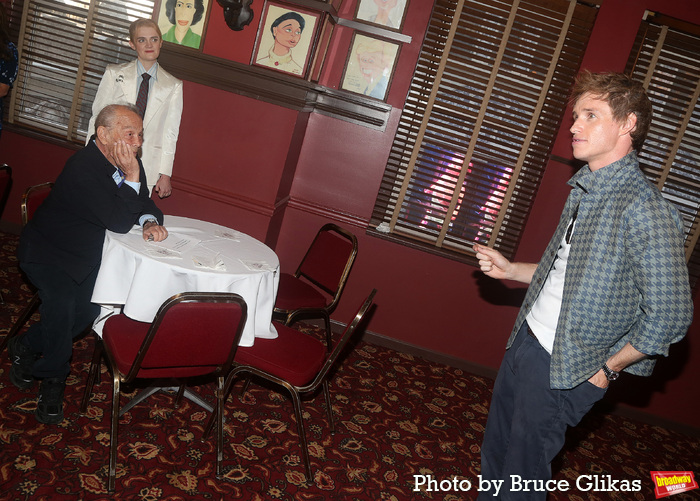 Photos: CABARET Stars Eddie Redmayne & Gayle Rankin Honored with Sardi's Portraits  Image