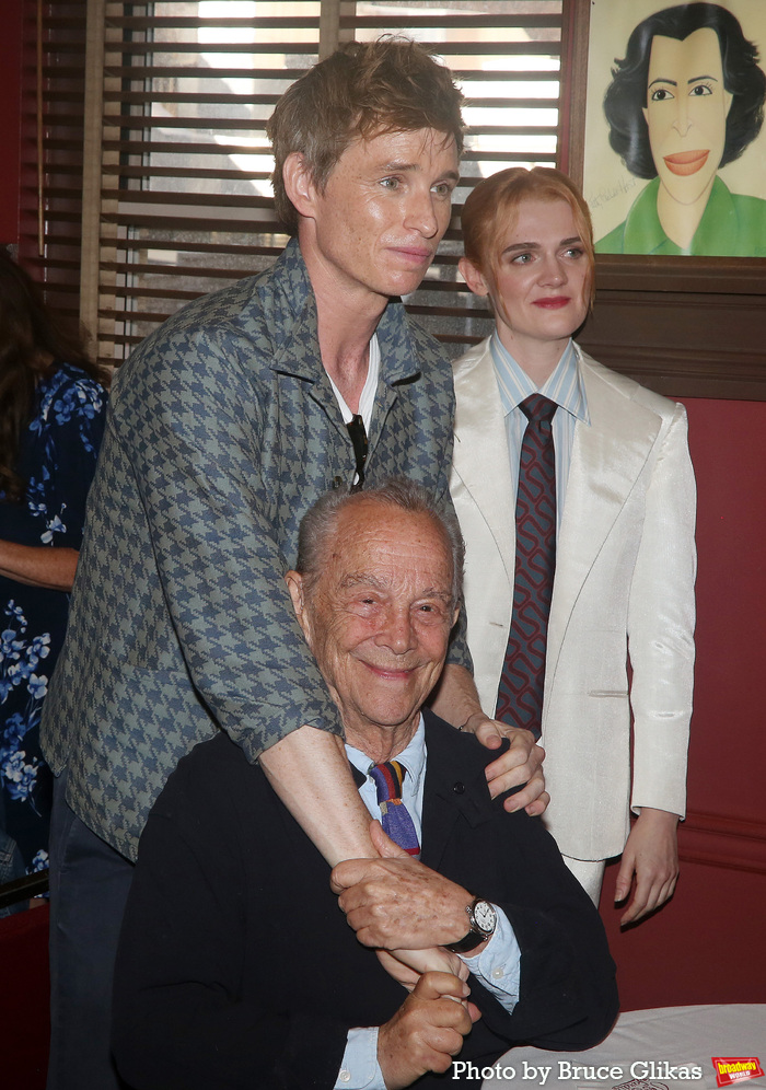 Joel Grey, Eddie Redmayne and Gayle Rankin Photo