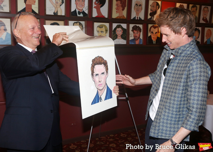 Photos: CABARET Stars Eddie Redmayne & Gayle Rankin Honored with Sardi's Portraits  Image