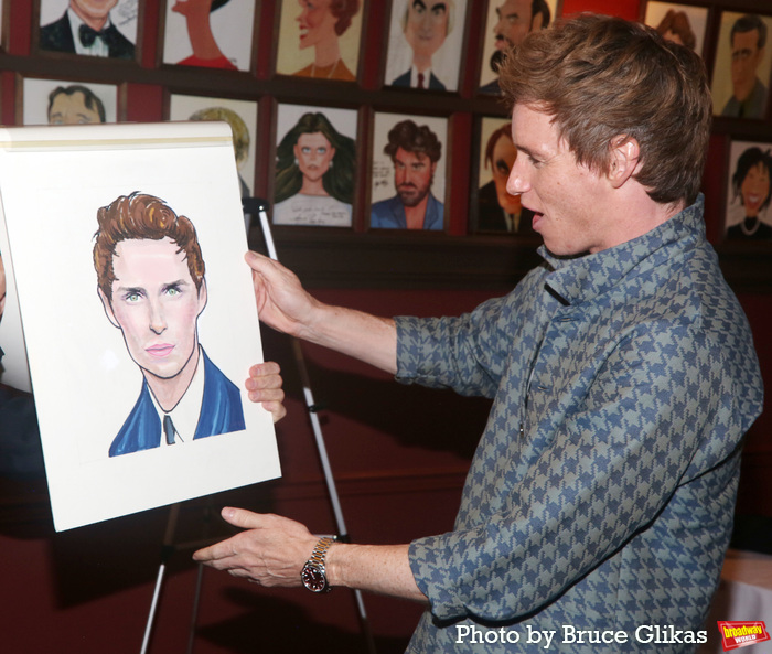 Photos: CABARET Stars Eddie Redmayne & Gayle Rankin Honored with Sardi's Portraits  Image