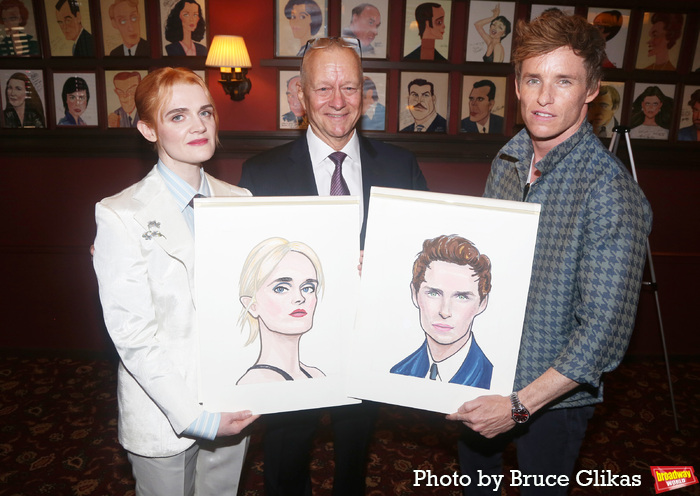 Gayle Rankin, Max Klimavicius and Eddie Redmayne Photo