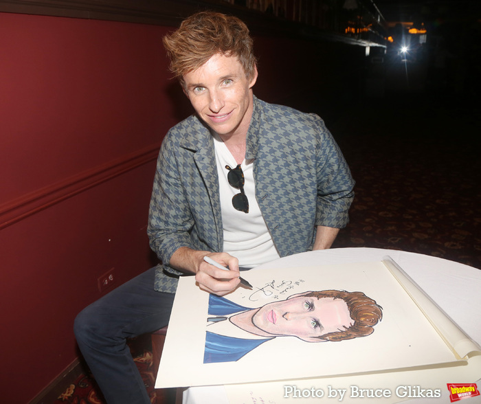 Photos: CABARET Stars Eddie Redmayne & Gayle Rankin Honored with Sardi's Portraits  Image