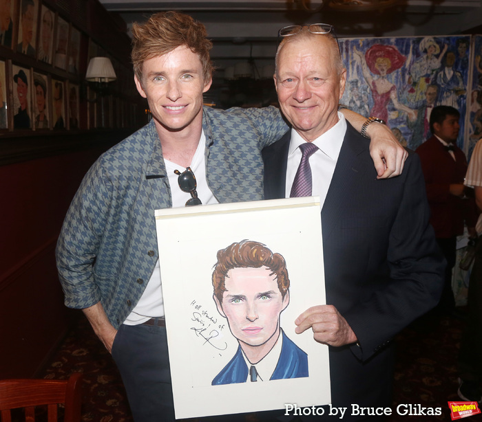 Photos: CABARET Stars Eddie Redmayne & Gayle Rankin Honored with Sardi's Portraits  Image