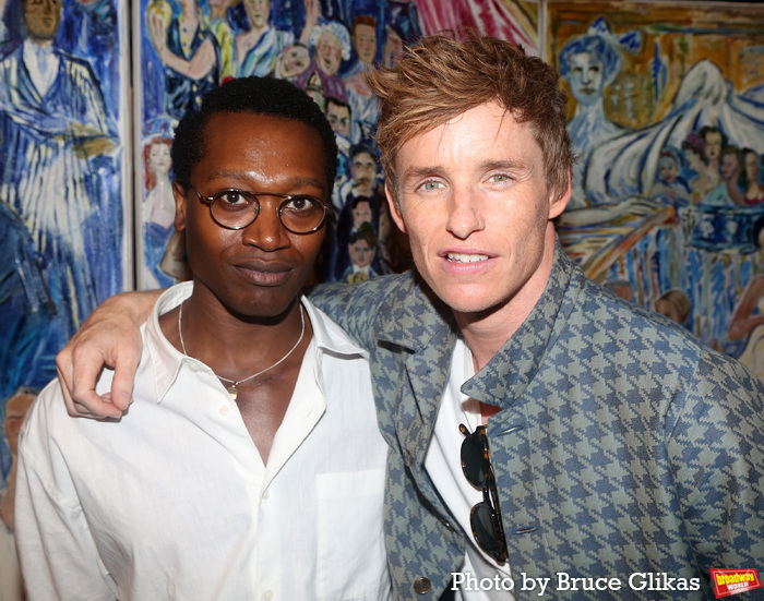 Photos: CABARET Stars Eddie Redmayne & Gayle Rankin Honored with Sardi's Portraits  Image