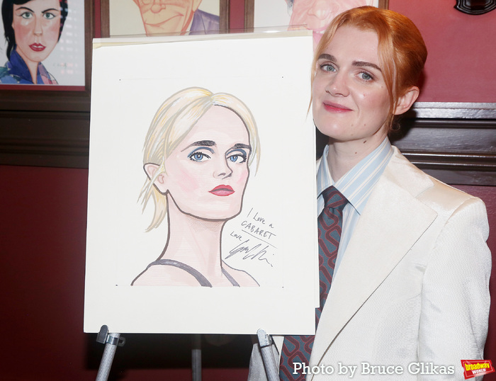 Photos: CABARET Stars Eddie Redmayne & Gayle Rankin Honored with Sardi's Portraits  Image