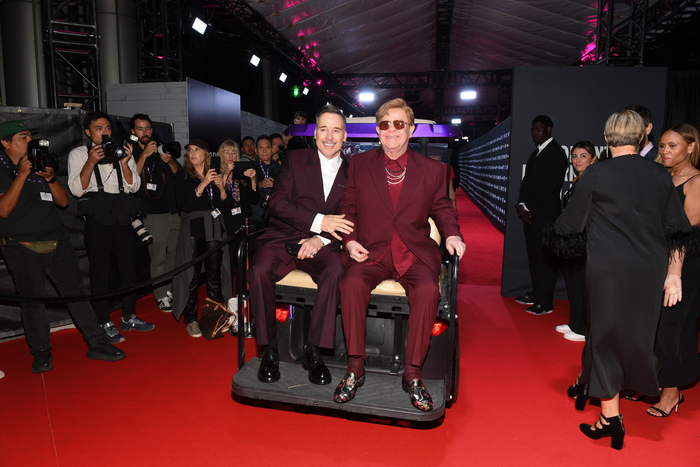 David Furnish and Elton John Photo