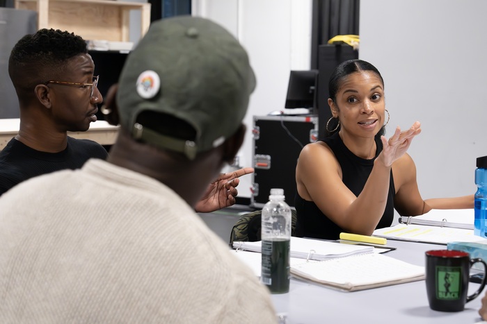 James Ijames, Mamoudou Athie, and Susan Kelechi Watson Photo