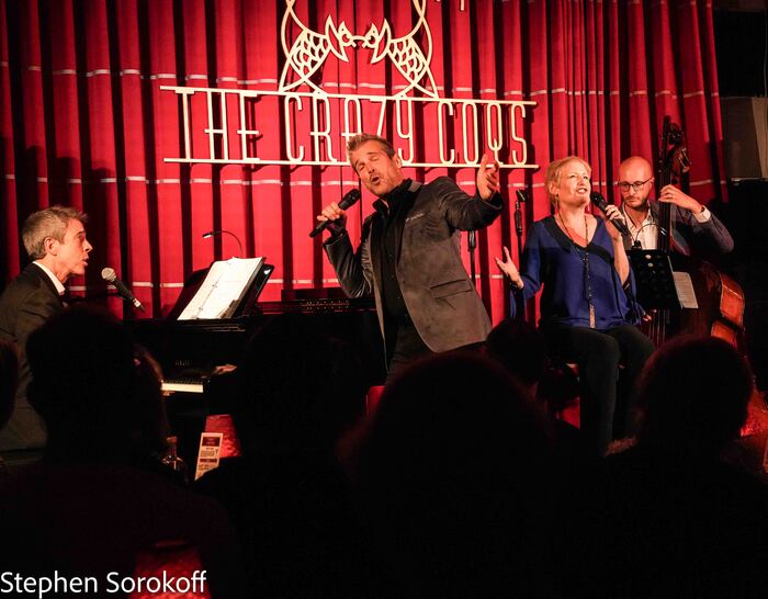 Photos: Claude-Michel Schönberg Attends Hugh Panaro's Final Show at Crazy Coqs  Image