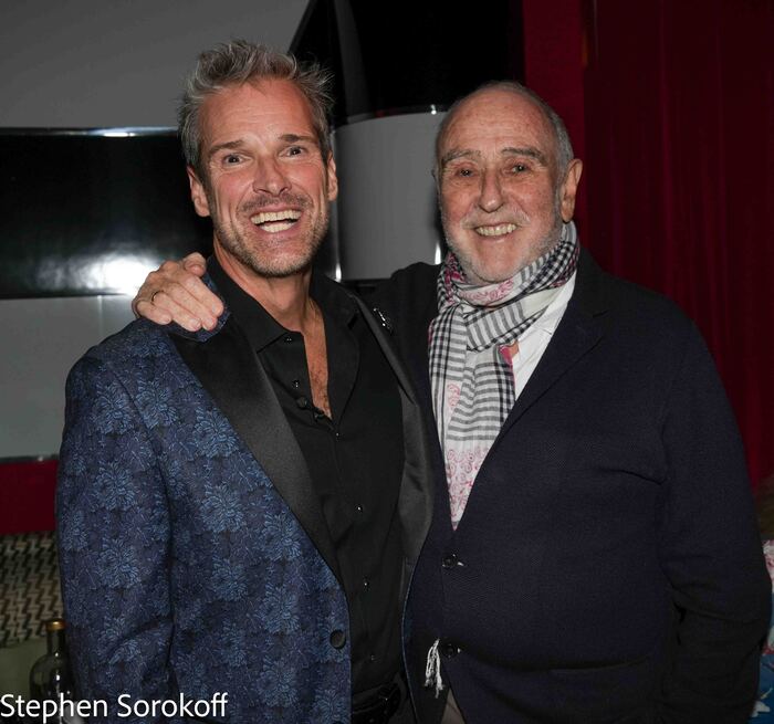 Photos: Claude-Michel Schönberg Attends Hugh Panaro's Final Show at Crazy Coqs  Image