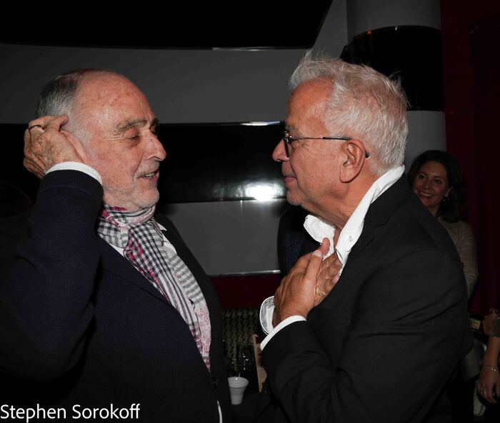 Photos: Claude-Michel Schönberg Attends Hugh Panaro's Final Show at Crazy Coqs  Image