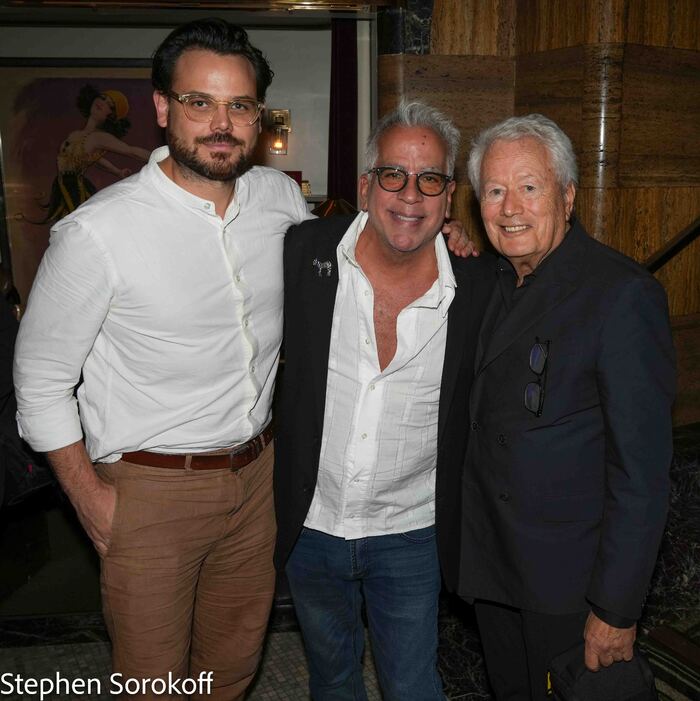 Photos: Claude-Michel Schönberg Attends Hugh Panaro's Final Show at Crazy Coqs  Image