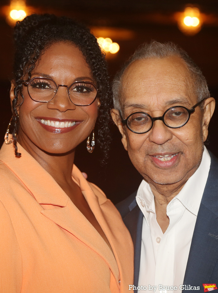 Audra McDonald and Director George C. Wolfe Photo