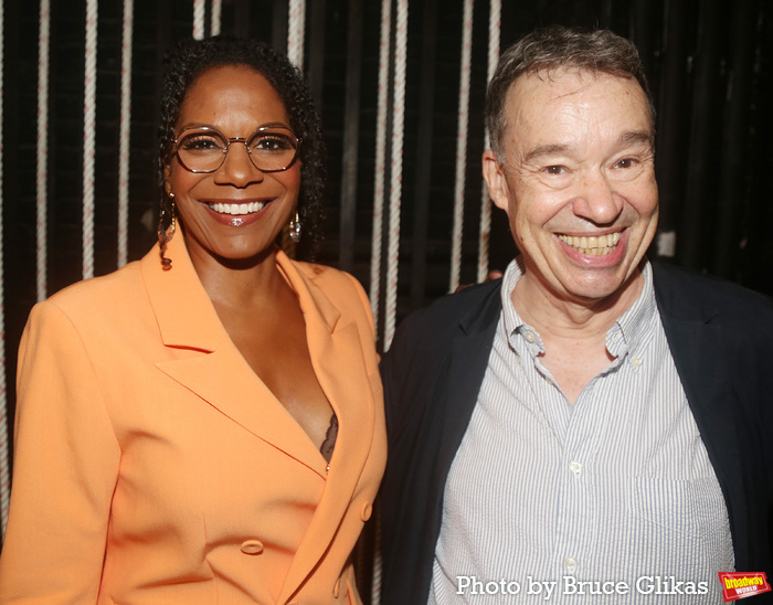 Audra McDonald and Ben Brantley Photo