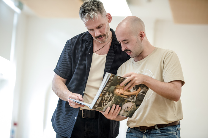 Photos: Rob Madge in Rehearsal For BUYER & CELLAR  Image