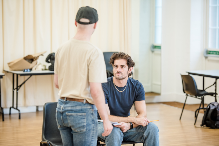 Photos: Rob Madge in Rehearsal For BUYER & CELLAR  Image