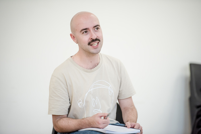 Photos: Rob Madge in Rehearsal For BUYER & CELLAR Image