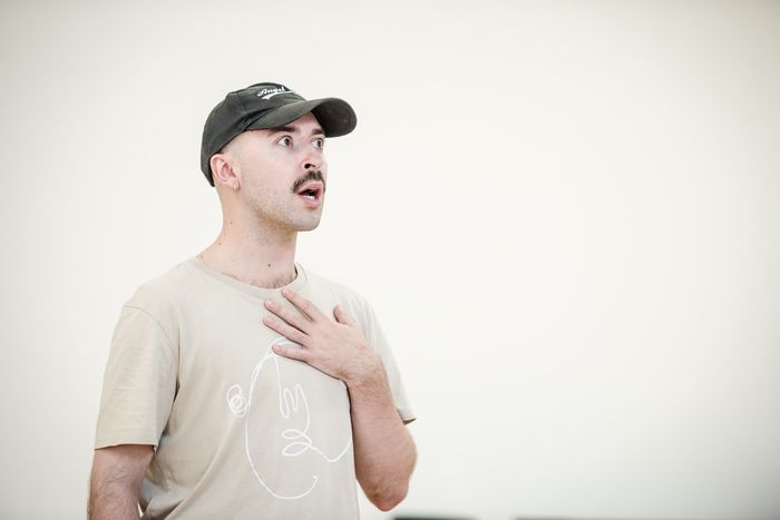 Photos: Rob Madge in Rehearsal For BUYER & CELLAR  Image