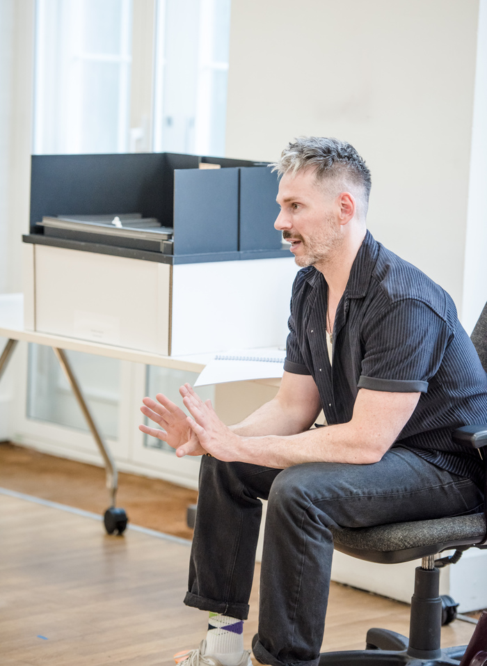 Photos: Rob Madge in Rehearsal For BUYER & CELLAR Image