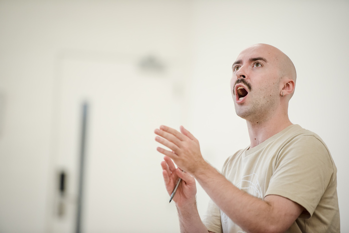 Photos: Rob Madge in Rehearsal For BUYER & CELLAR Image
