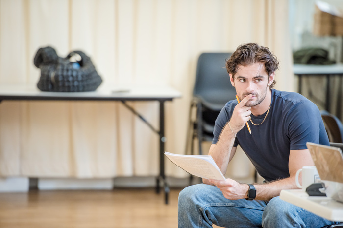Photos: Rob Madge in Rehearsal For BUYER & CELLAR Image