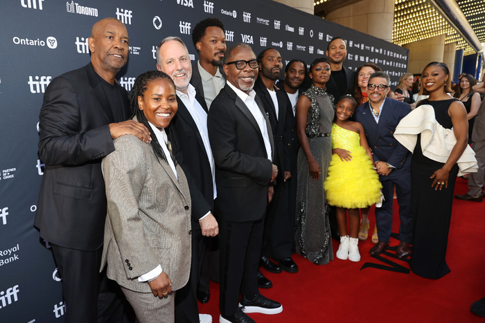 Denzel Washington, Katia Washington, Todd Black, Corey Hawkins, Michael Potts, John D Photo