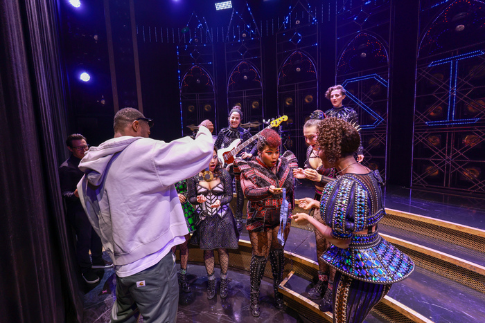 Photos: Olympic Medalists Rai Benjamin and Anita Alvarez Visit SIX on Broadway Image