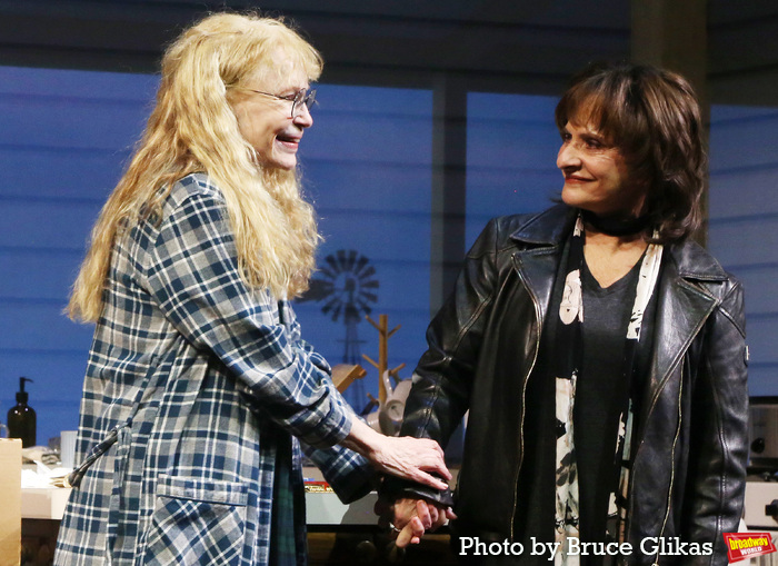 Mia Farrow and Patti LuPone Photo