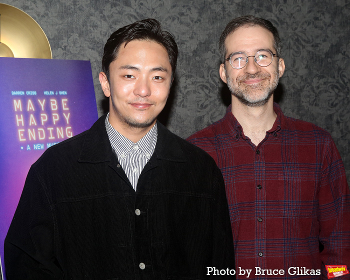 Photos: Darren Criss, Helen J Shen & the Cast of MAYBE HAPPY ENDING Are Getting Ready for Broadway  Image