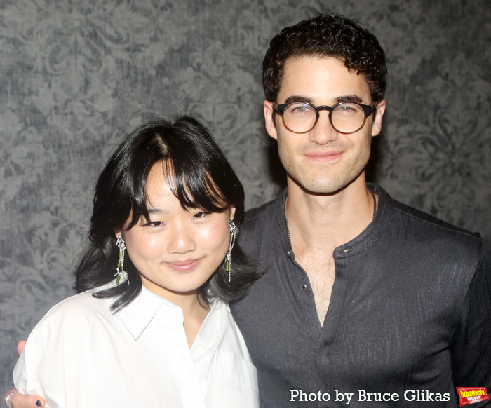 Helen J Shen and Darren Criss  Photo