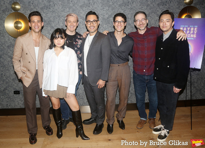 Dez Duron, Helen J Shen, Michael Arden, Marcus Choi, Darren Criss, Will Aronson, and  Photo