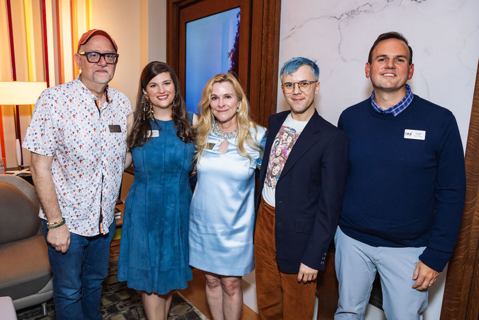 Doug Wright, Rachel Routh, Elizabeth Dewberry, Cole Escola and Kevin Hager Photo