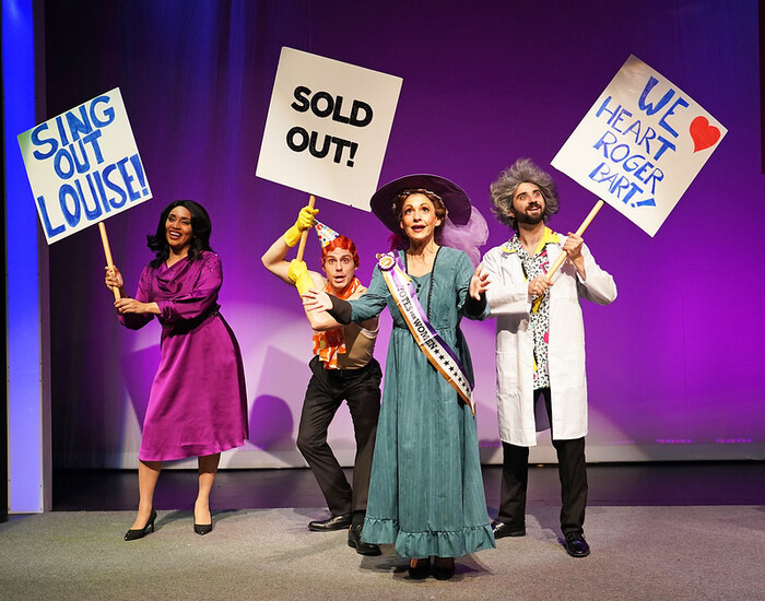 NICOLE VANESSA ORTIZ, DANNY HAYWARD, JENNY LEE STERN and CHRIS COLLINS-PISANO  Photo