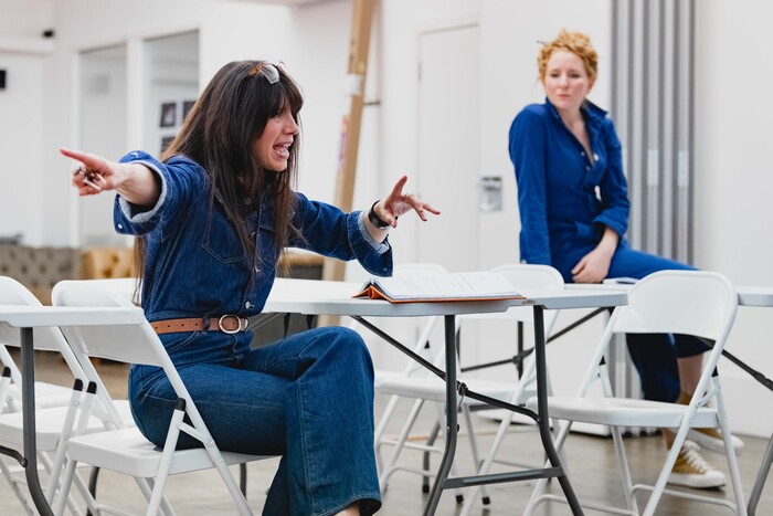 Photos: WHAT WE TALK ABOUT WHEN WE TALK ABOUT ANNE FRANK In Rehearsal  Image