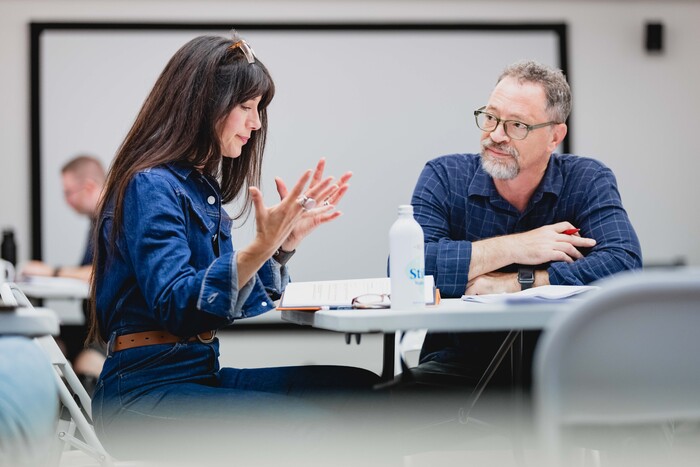 Photos: WHAT WE TALK ABOUT WHEN WE TALK ABOUT ANNE FRANK In Rehearsal  Image