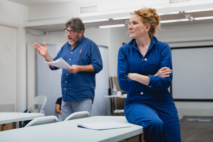 Photos: WHAT WE TALK ABOUT WHEN WE TALK ABOUT ANNE FRANK In Rehearsal Image