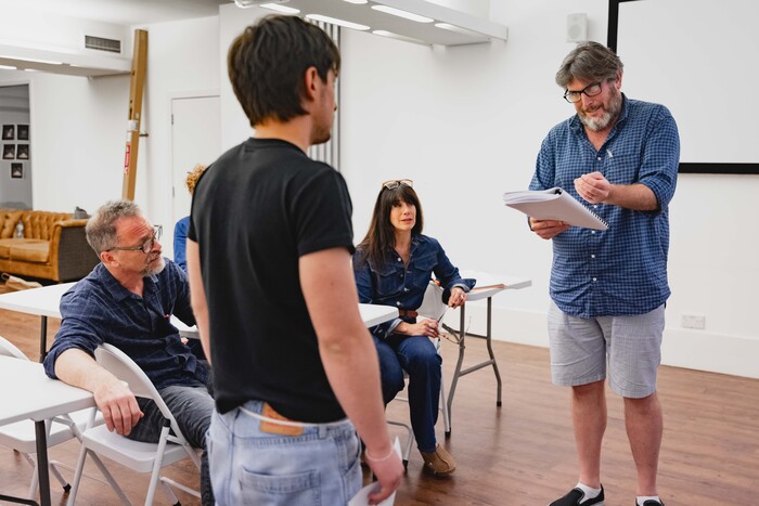 Photos: WHAT WE TALK ABOUT WHEN WE TALK ABOUT ANNE FRANK In Rehearsal  Image