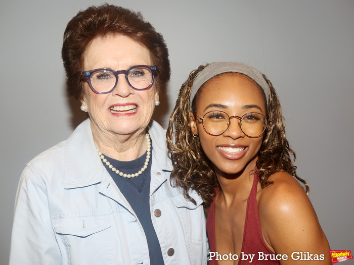 Billie Jean King and Laila Erica Drew Photo