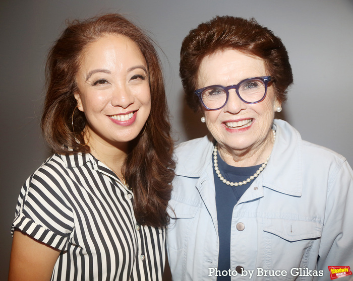 Jaygee Macapugay and Billie Jean King Photo