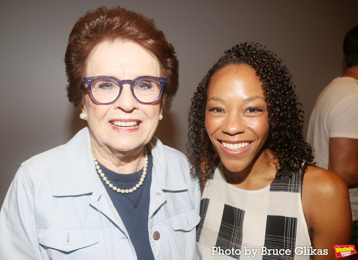 Billie Jean King and Nikki M. James Photo