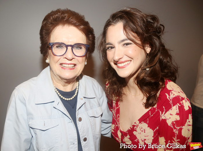 Billie Jean King and Hannah Cruz Photo