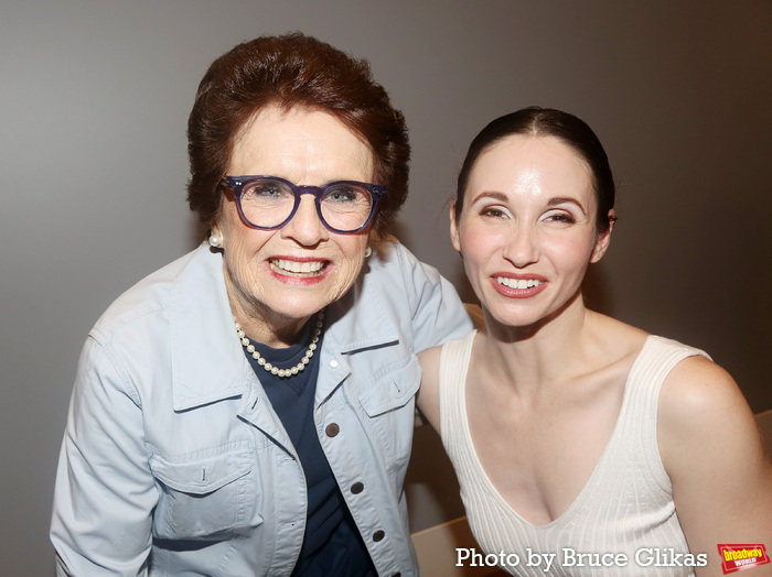 Billie Jean King and Jenna Bainbridge Photo