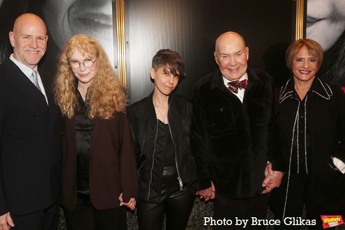 Producer Chris Harper, Mia Farrow, Playwright Jen Silverman, Director Jack O''Brien a Photo